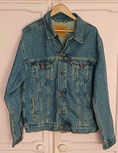 Levi denim trucker - denim,