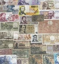 BELGIAN FRANC BANKNOTES -