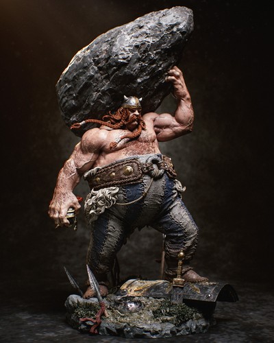 Obelix asterix resin 9 20 - obelix,,