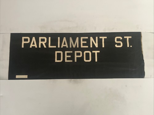 Parliament street depot - parliament,
