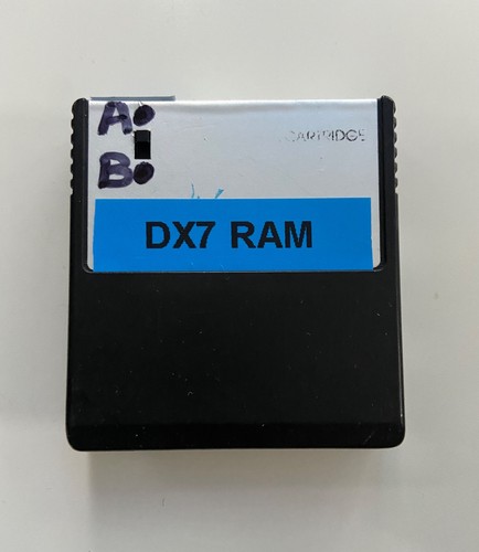 Yamaha dx7 mk1 - dx7, ram