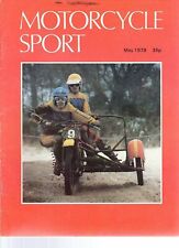 Motorcycle Sport Magazine 1979