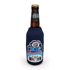 Fosters Blue Thunder Stubby Holder Vintage Beer Bottle 1987 Adelaide Grand Prix