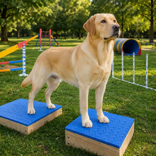 Dog training place board - training, &
