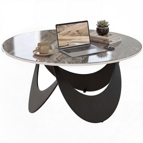 Homcom coffee table sintered - table,