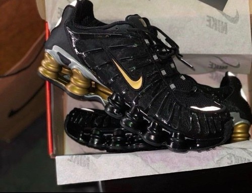 Nike shox black gold silver - nike, tl