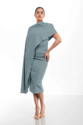 Kevan jon alice cape dress - jon,