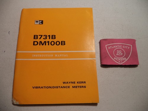 Wayne kerr vibration - wayne,