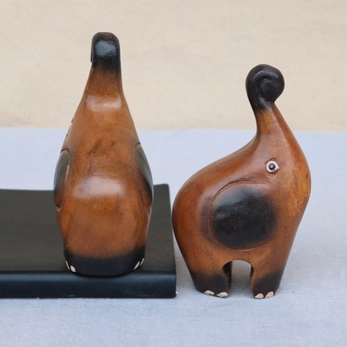 Elephant ornaments table - elephant,