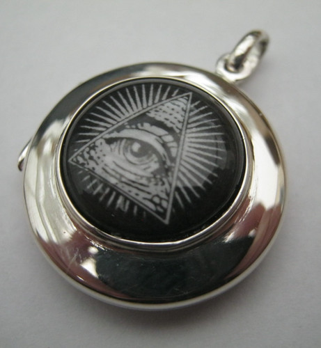 Solid silver enamel albert - silver, &