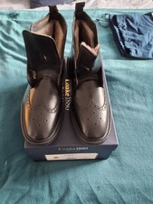 Loake 1880 Black Boots 'Wolf'