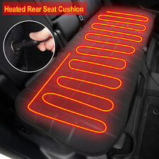 Universal Car Heated Rear Seat Cover Cushion Warmer Pad 12V 24V winter warming