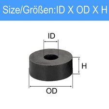 Round Rubber Spacer Anti