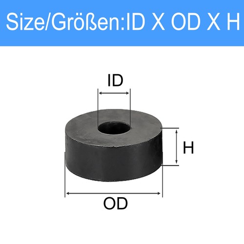 Round rubber spacer anti - round,