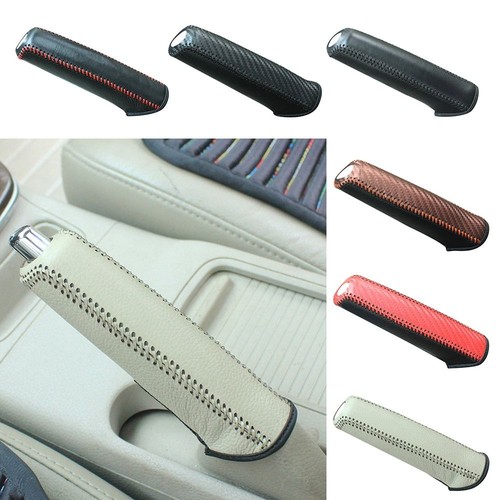 Leather car hand brake - leather,