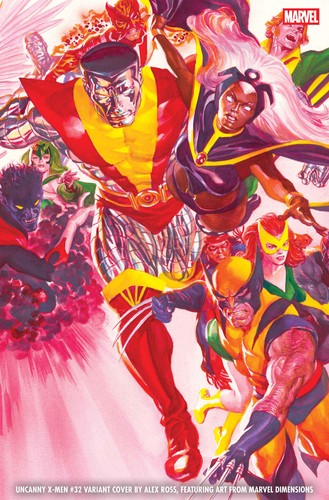 Uncanny men alex ross - x-men,