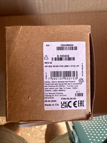 Visonic tyco mp802 - tyco,