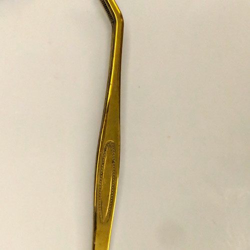 Gold tone metal - tone,