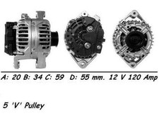 Wai alternator 120amp for - wai,