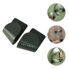  3 Pairs Pan Organiser Rack Saucepan Wall Organizer Pot Cover Storage