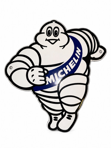 Michelin man bibendum 14x15cm - michelin,
