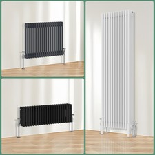 Anthracite White Black Traditional Cast Iron Style Radiator 2 3 4 Column Rads