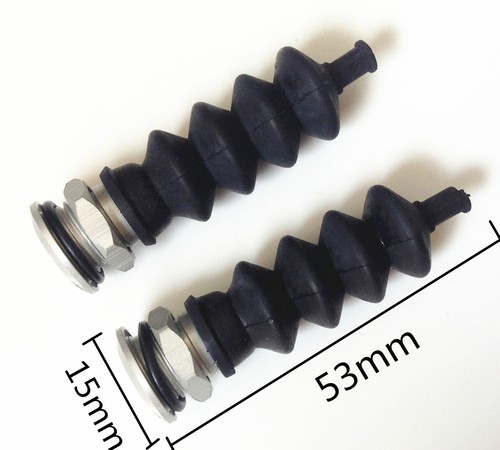 2pcs waterproof push - push, rod