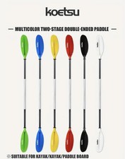 White Kayak Paddle 220 2 Piece