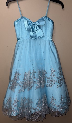 Jovani fancy turquoise dress - fancy,