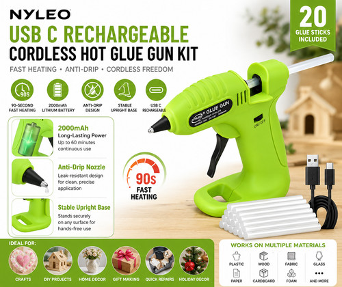 Nyleo cordless hot - cordless, melt