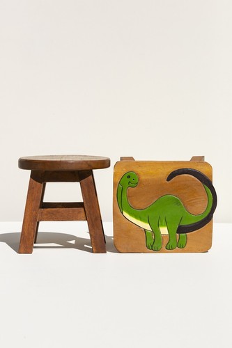 Children wooden stool - wooden,