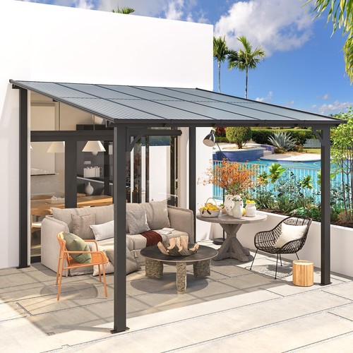Wall mounted pergola - 3, 3m