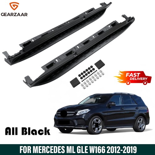 All black side steps - side,