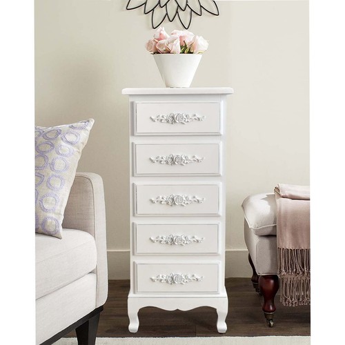 Drawer antique white - in, 5-drawer