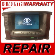 REPAIR 2002 -  2007 Toyota Land Cruiser OEM Pioneer Navigation Display