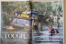 Original CSC 2022 mag article: LAND ROVER DEFENDER on Camel Trophy event