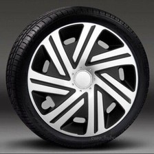 Wheel trims 14 inch  to Peugeot 107 + emblems 14"  Set of 4