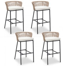 Outdoor Bar Stools Set of 4
