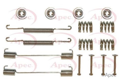 Rear axle brake shoe fitting - rear,