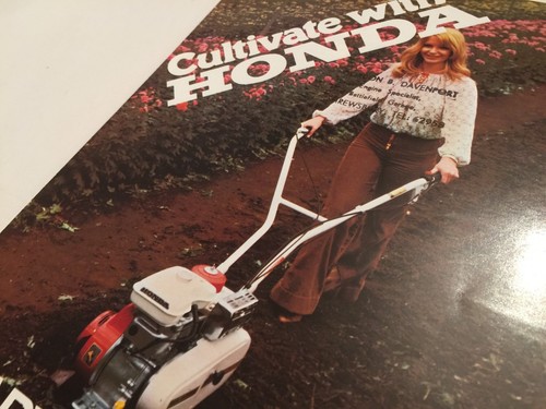 Honda rotary tillers - rotary,