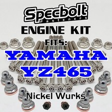 YZ465 IT465 Engine Bolt Kit for Yamaha IT YZ 465 Specbolt Nickel Wurks Ti Look