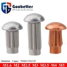 Solid Round Head Aluminum/Copper/Stainless Steel A2 Rivet Metal Fasteners Rivets