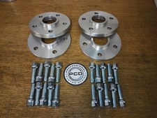 Audi 5x112 Centre Bore Adapters 66.5 CB TO 57.1 CB 15 & 20mm 2 Pair Radius Bolts