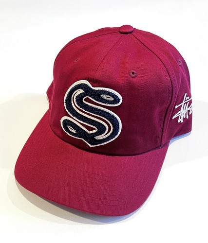 Stussy hat chenille snapback - -,