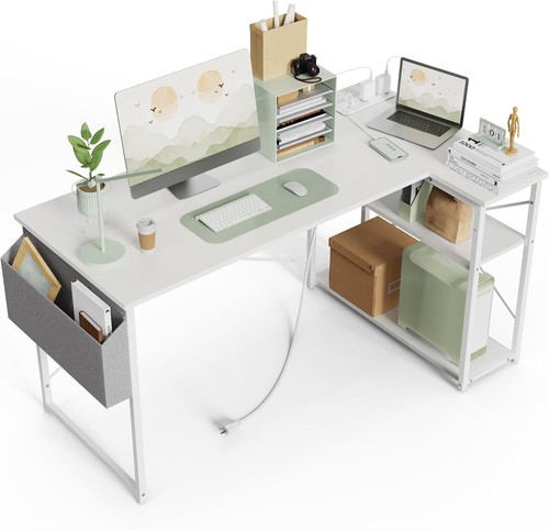 Bexevue small shaped desk - small,