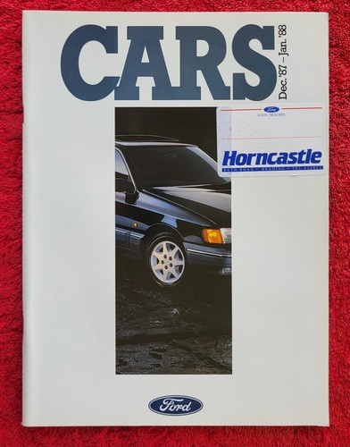 Ford cars range - cars, brochure