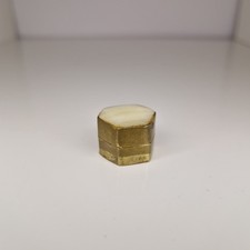 Tiny Pill Box Vintage Brass