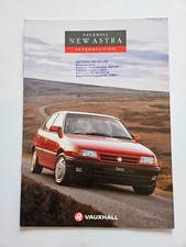 VAUXHALL ASTRA INC GSI LAUNCH