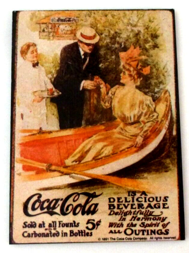 Fridge magnet coca cola - fridge, magnet.