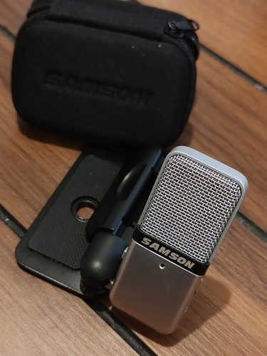 Mic samson portable - by,